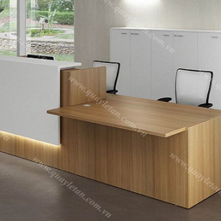 Quầy Lễ Tân Lệch Giá Rẻ QLTL M02